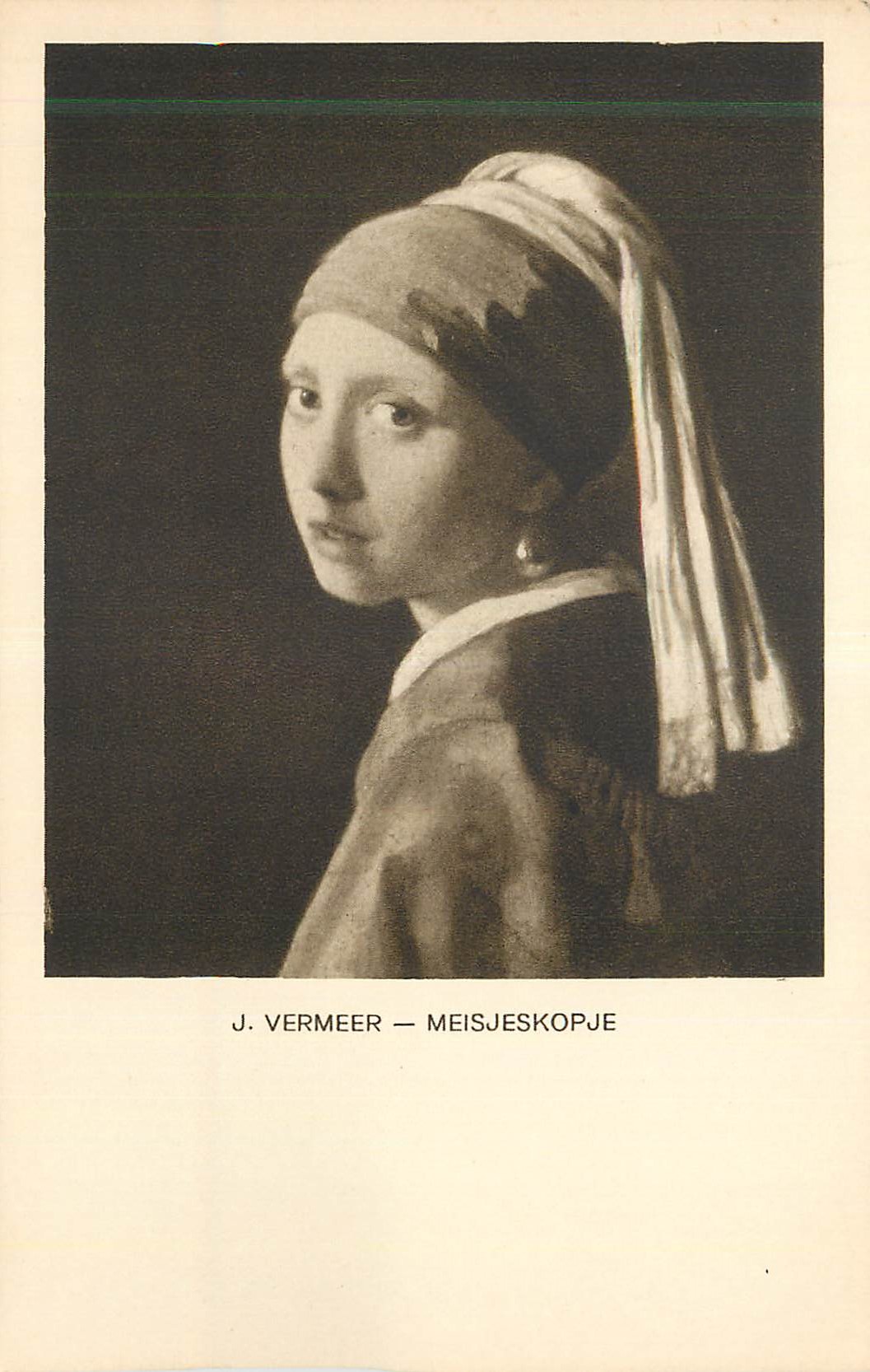 CPM J Vermeer Meisjeskopje
