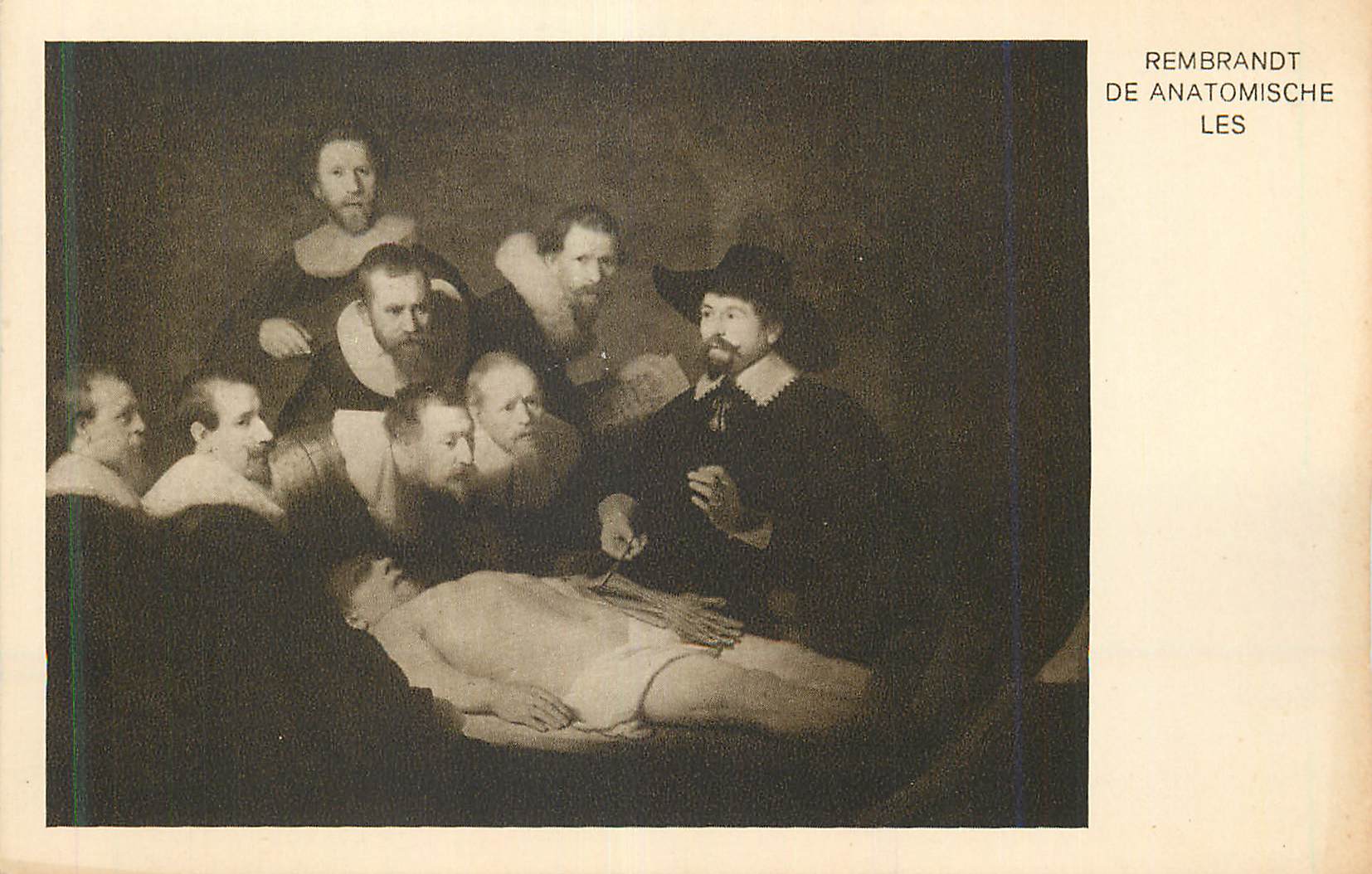 CPM Rembrandt de Anatomishe