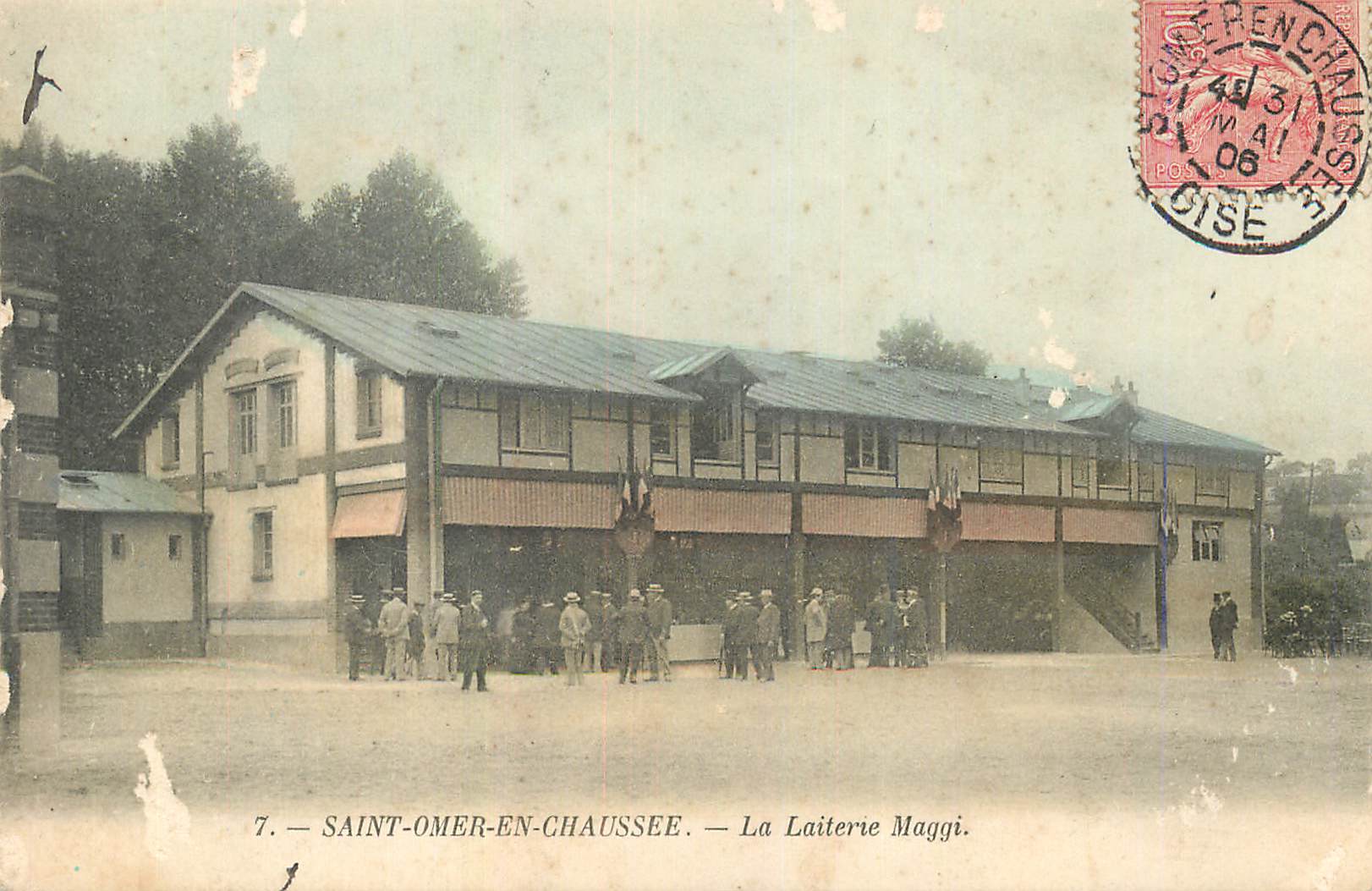 CPA Saint Omer en Chaussee La Laiterne Maggi