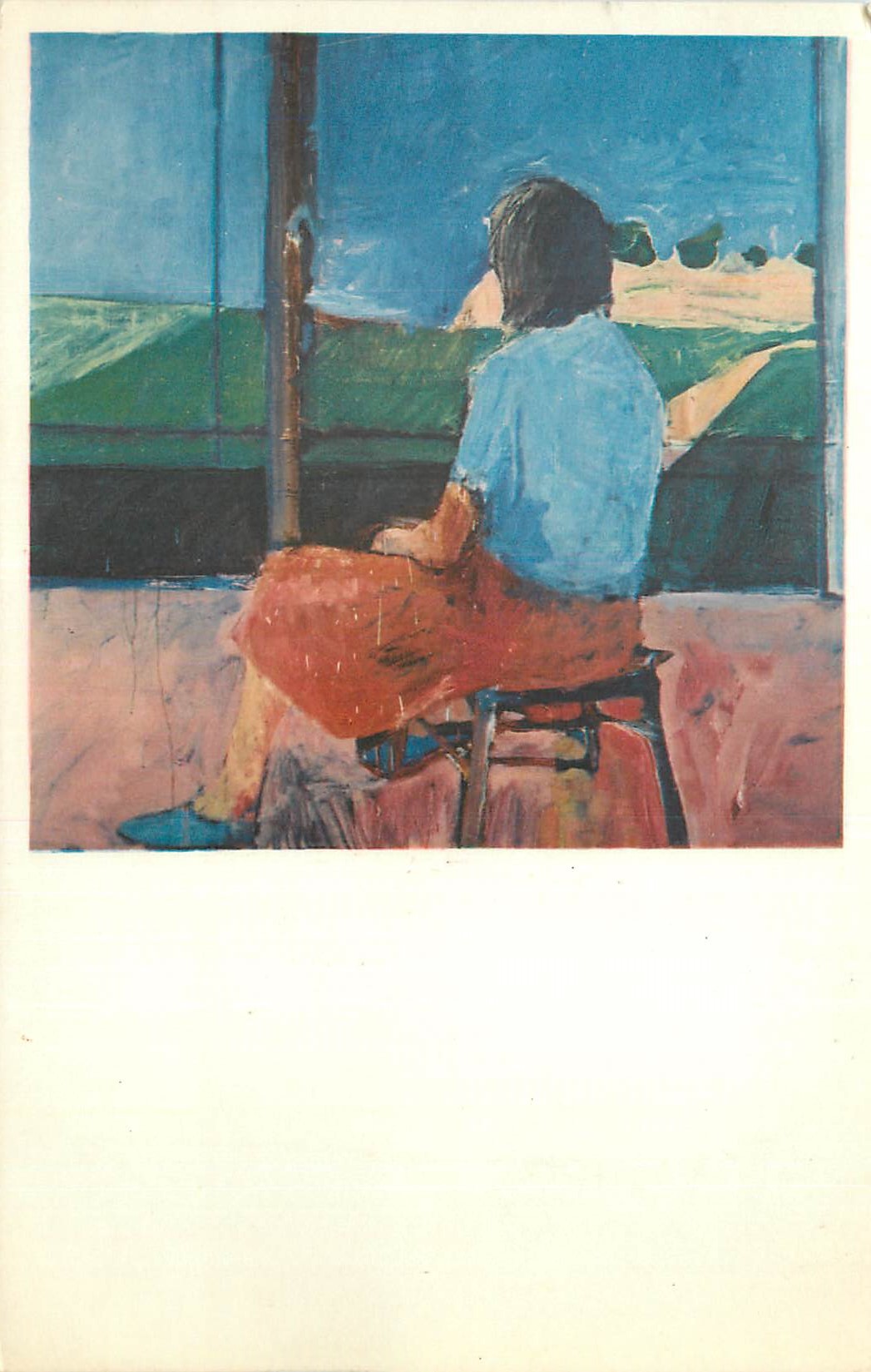 CPM Whitney Museum of American Art Richard Diebenkorn Girl Looking at the Landscape