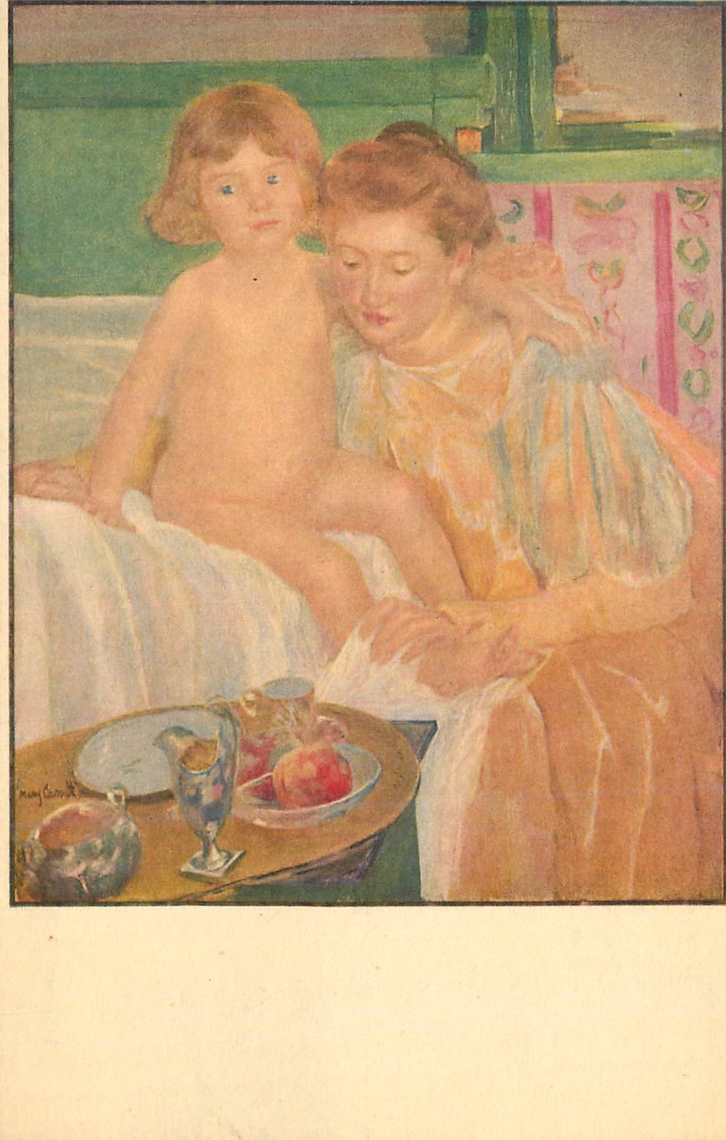 CPM The Metropolitan Museum of Art Mary Cassat Mother and Child