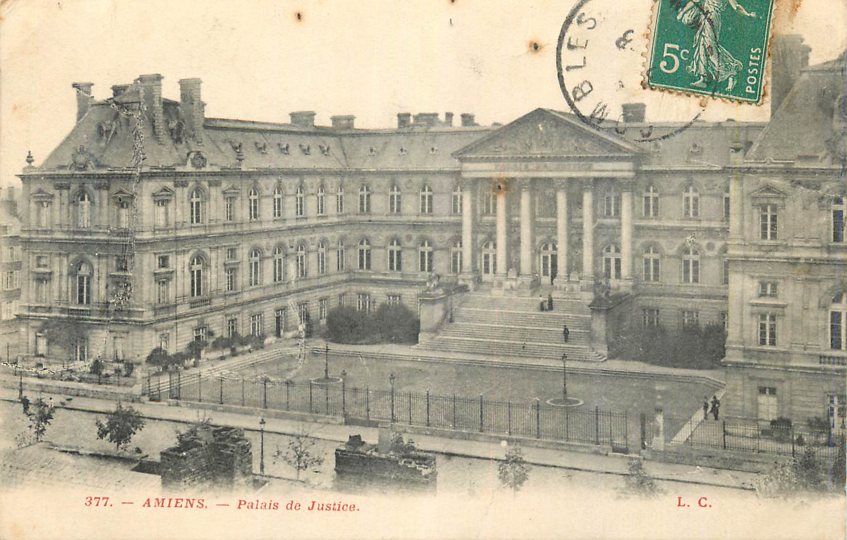 CPA Amiens Palais de Justice