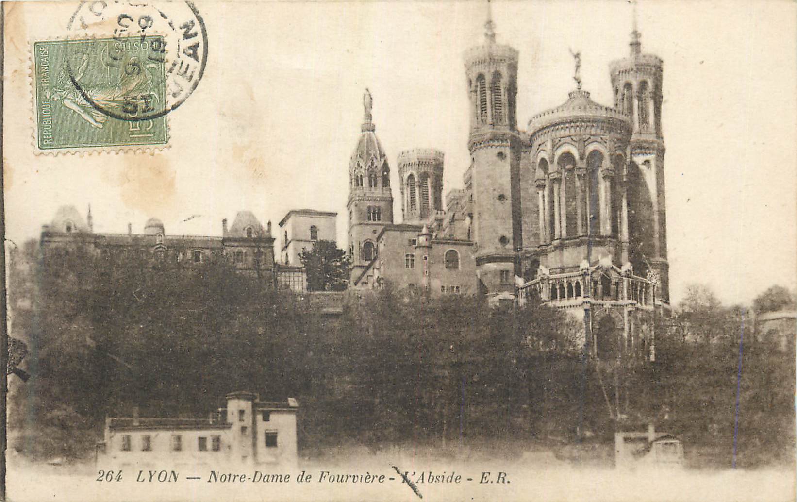 CPA Lyon Notre Dame de Fourviere L'Abside