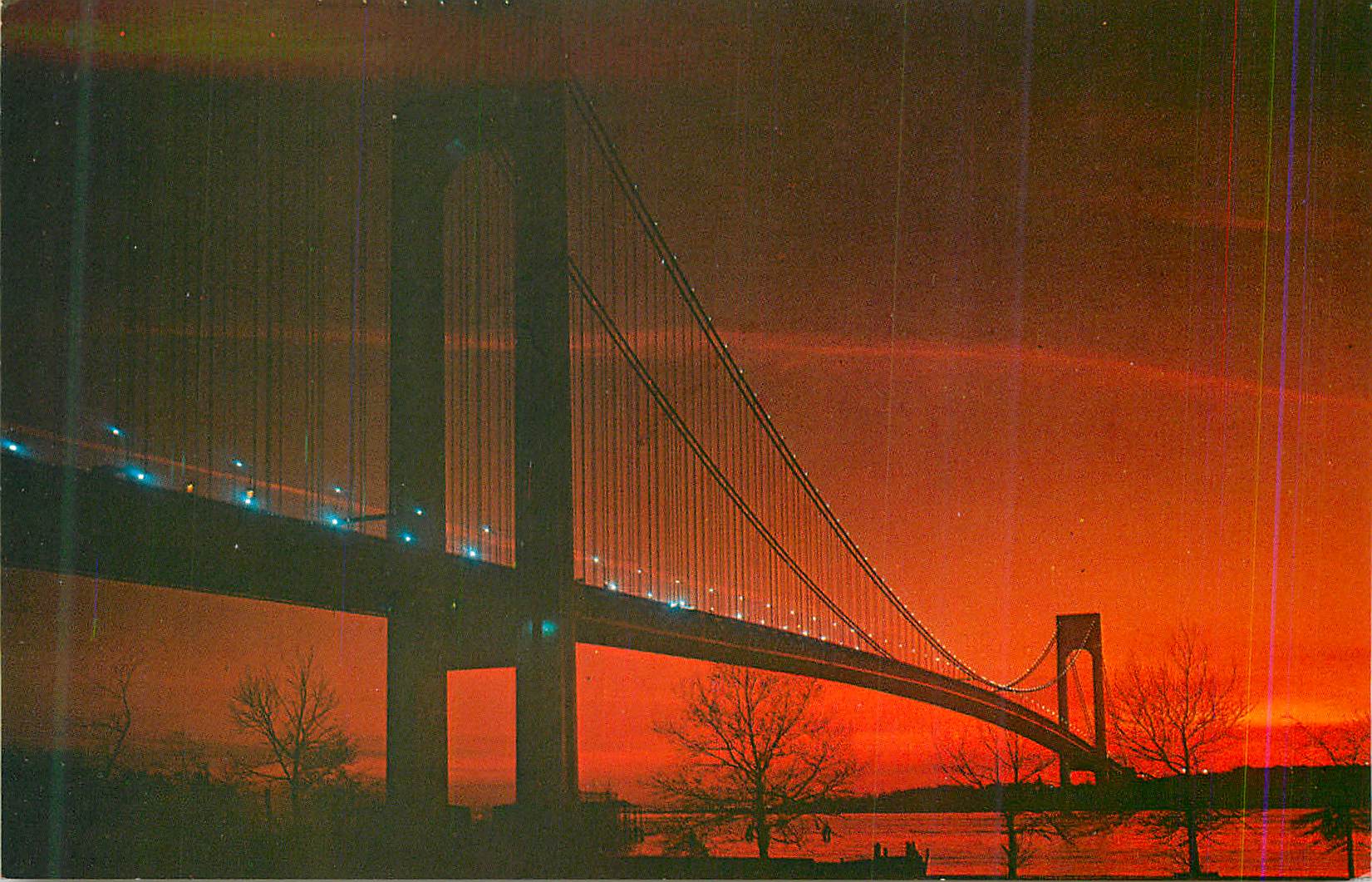 CPM The Verrazano Narrows Bridge Newest of the New York Bridges