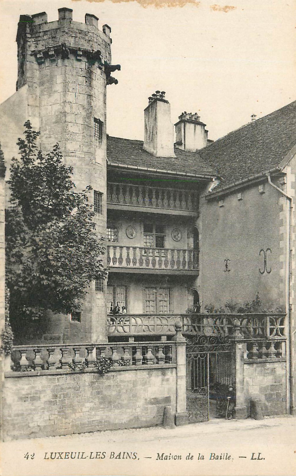 CPA Luxeuil les Bains Maison de la Baille