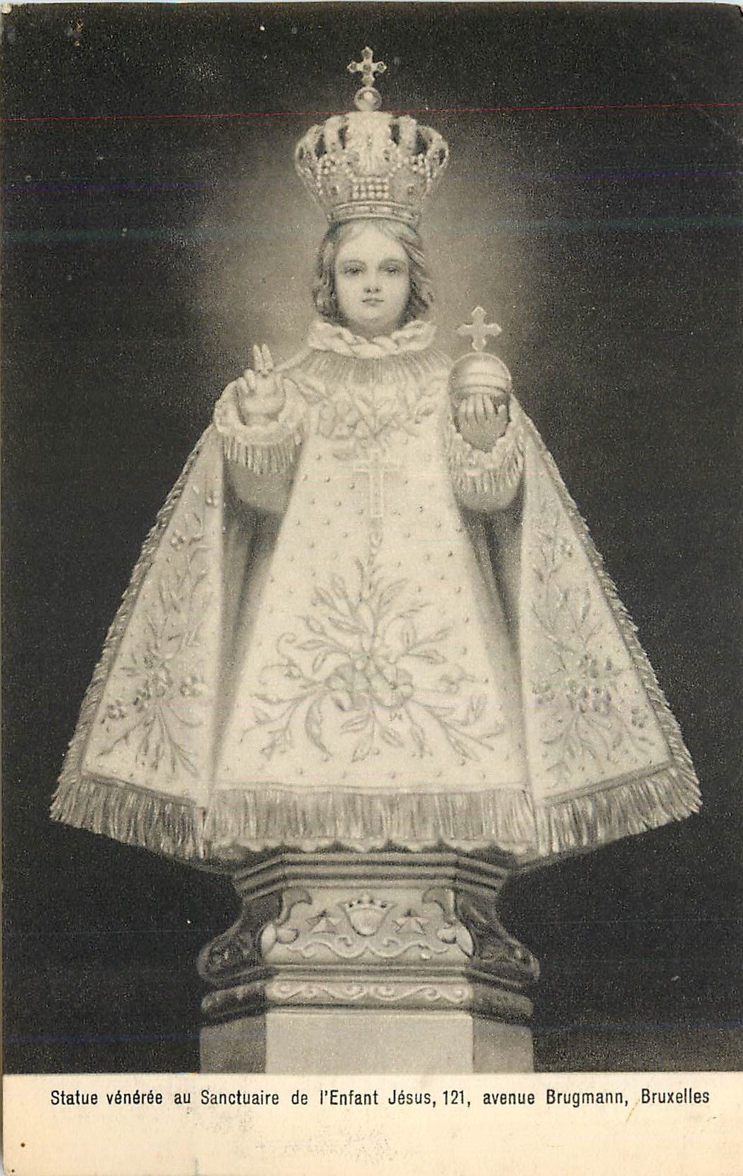 Statue vénérée de l'Enfant Jésus — Sanctuaire de l'Enfant Jésus, avenue Brugmann, Bruxelles