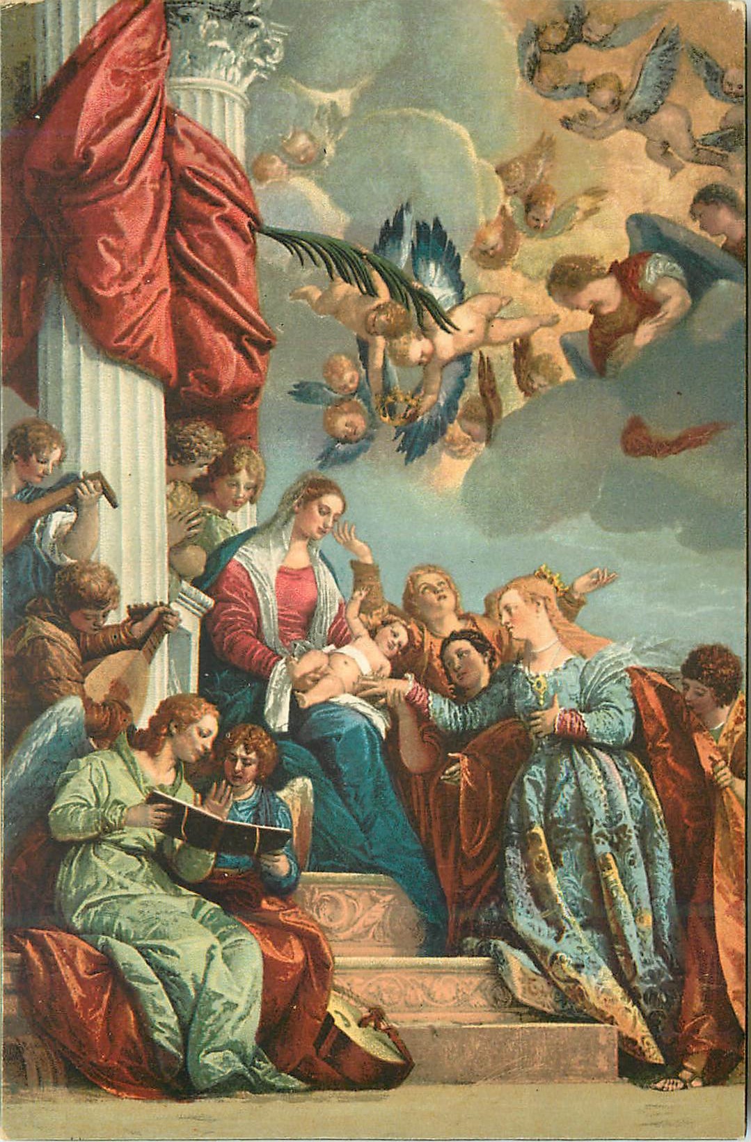 CPA Venezia Lo Sposalizio di Santa Caterina