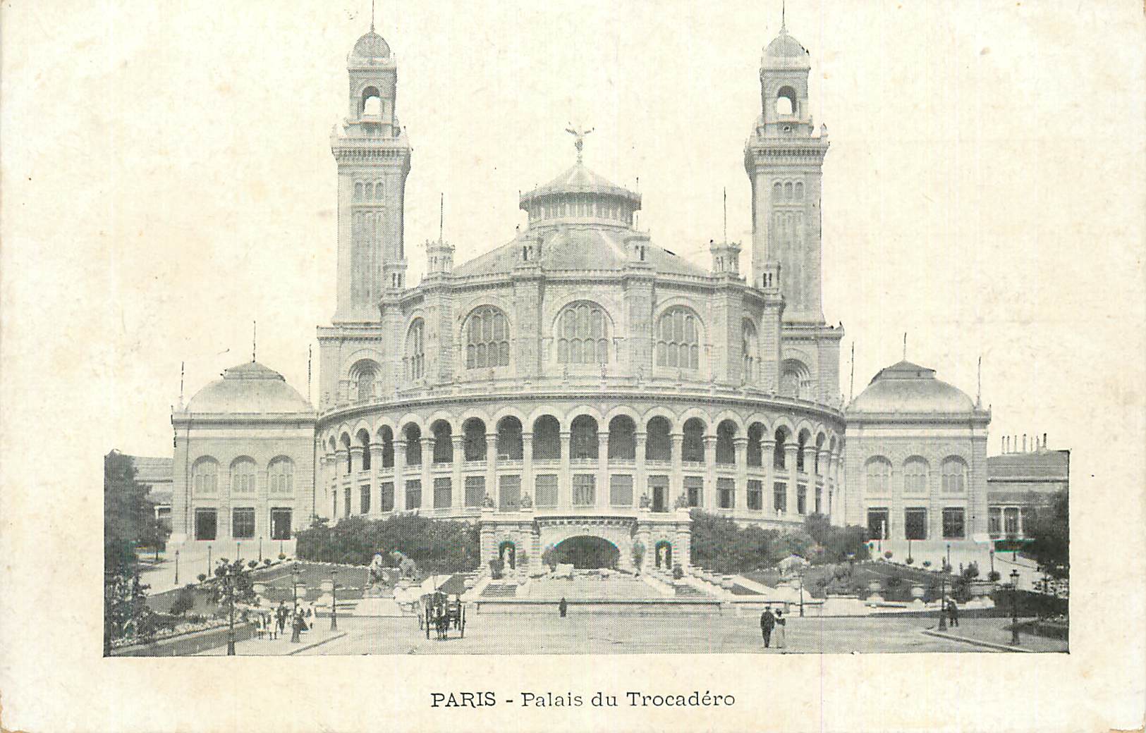 CPA Paris Palais de Trocadero