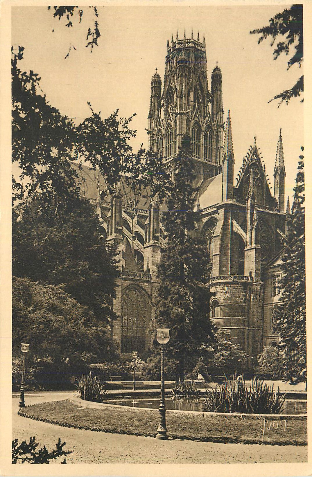 CPA Rouen (Seine Inferieur) La Douce France Eglise Saint Ouen