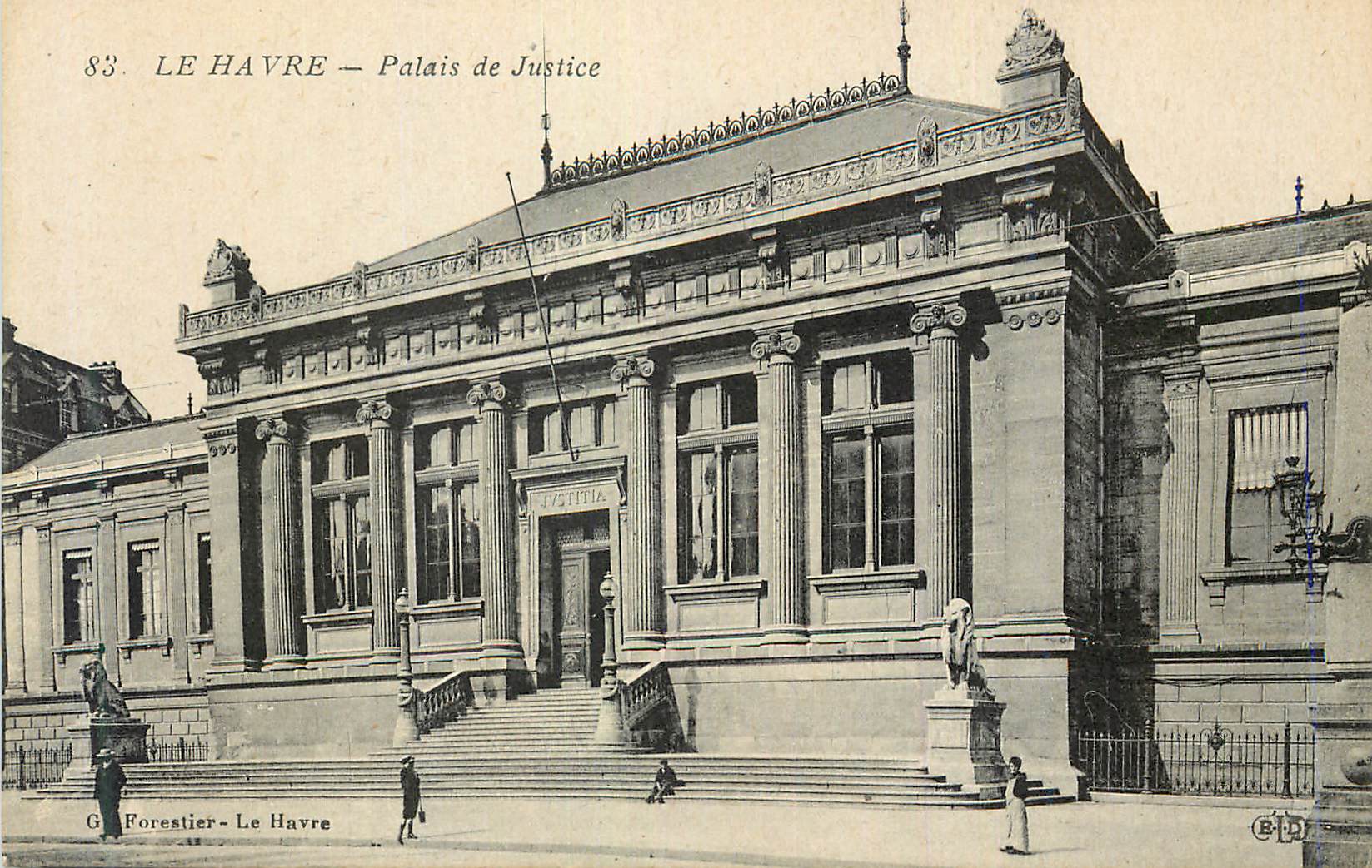 CPA Le Havre Palais de Justice