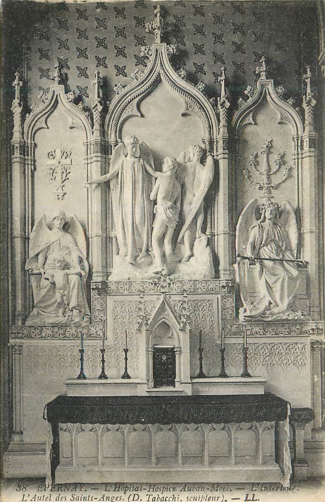 CPA Epernay L'Hopital Hospice Auban Moel L'Interieur