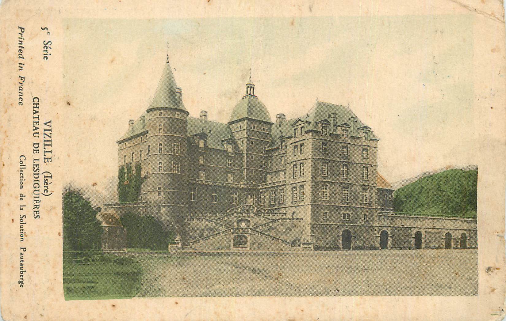 CPA Vizille (Isere) Chateau de Lesdiguieres