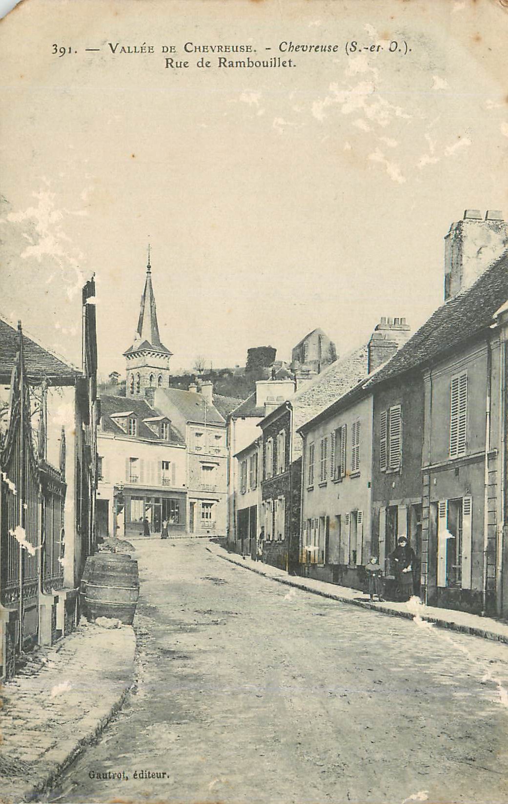 CPA Vallee de Chevreuse (S et O) Rue de Rambouillet