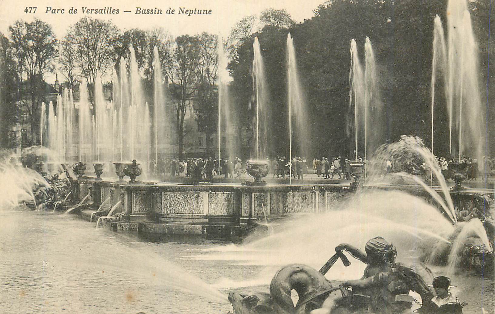 CPA Parc de Versailles Bassin de Neptune