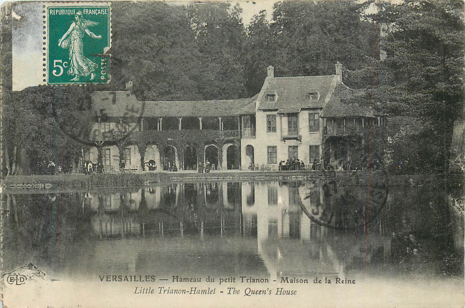 Versailles — Hameau du petit Trianon — Maison de la Reine
