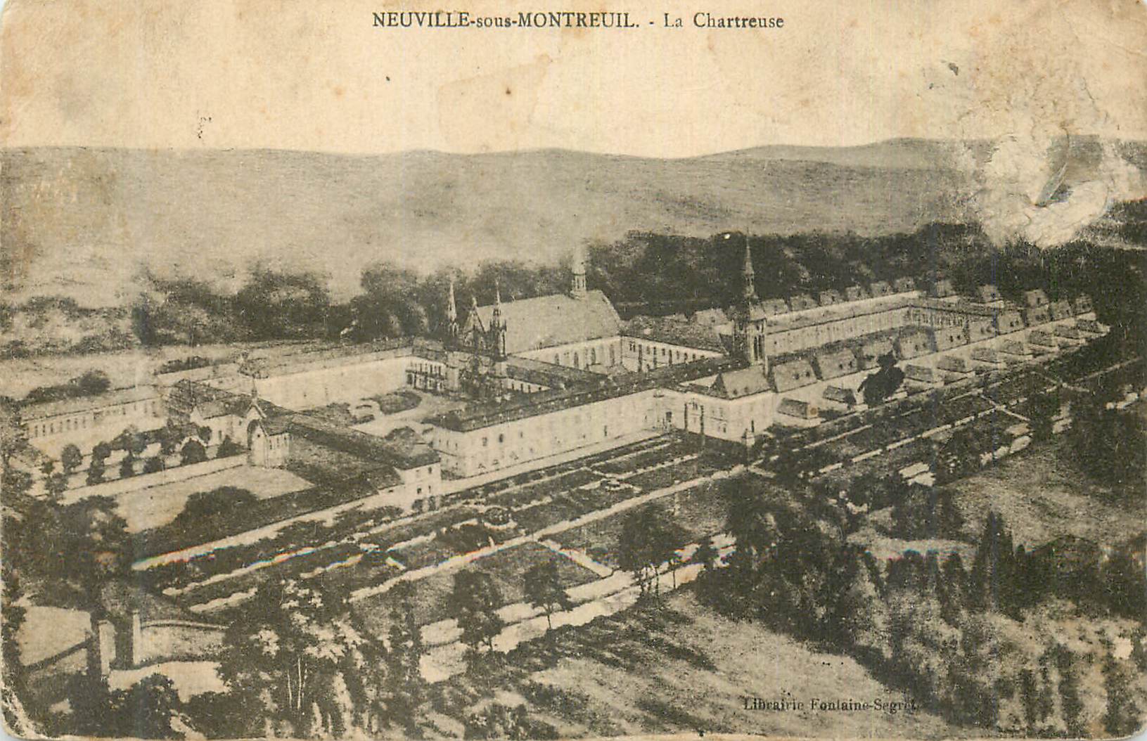 CPA Neuville sous Montreuil La Chartreuse