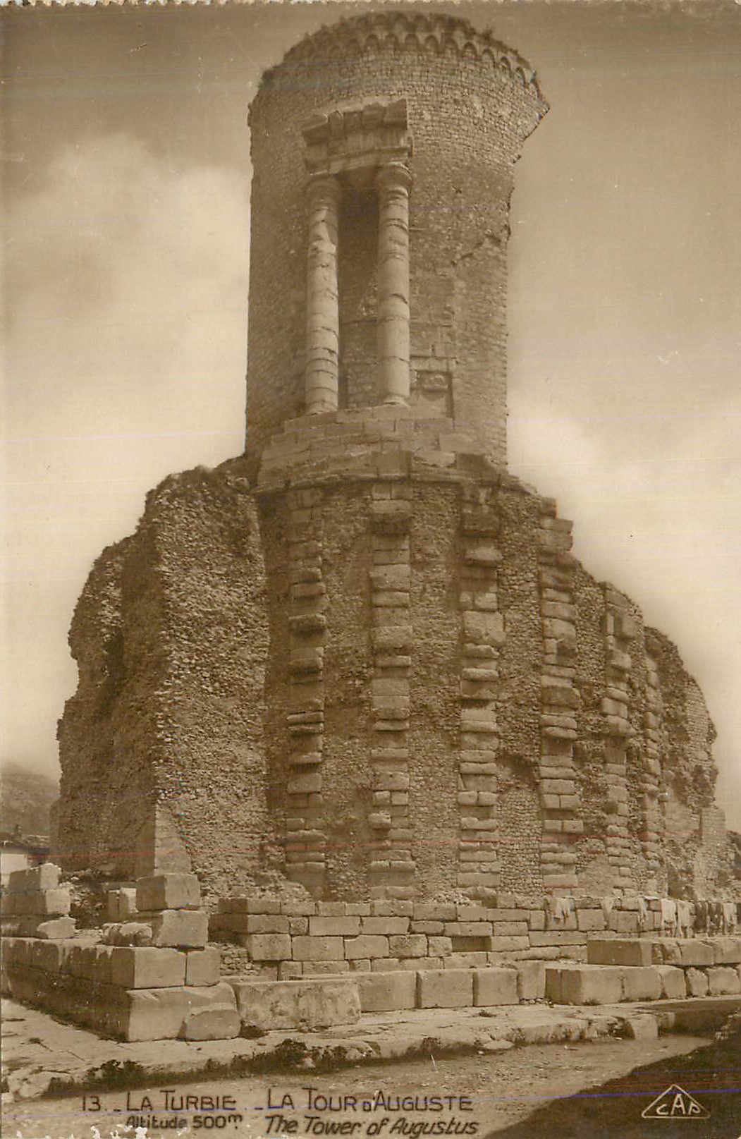 CPM La Turbie La Tour d'Auguste