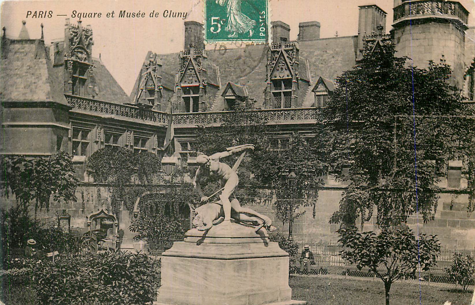CPA Paris Square et Musee de Cluny