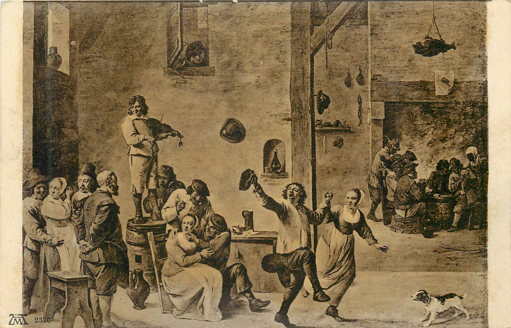 CPA Universal Galerie Interieur d'une Taverne Teniers
