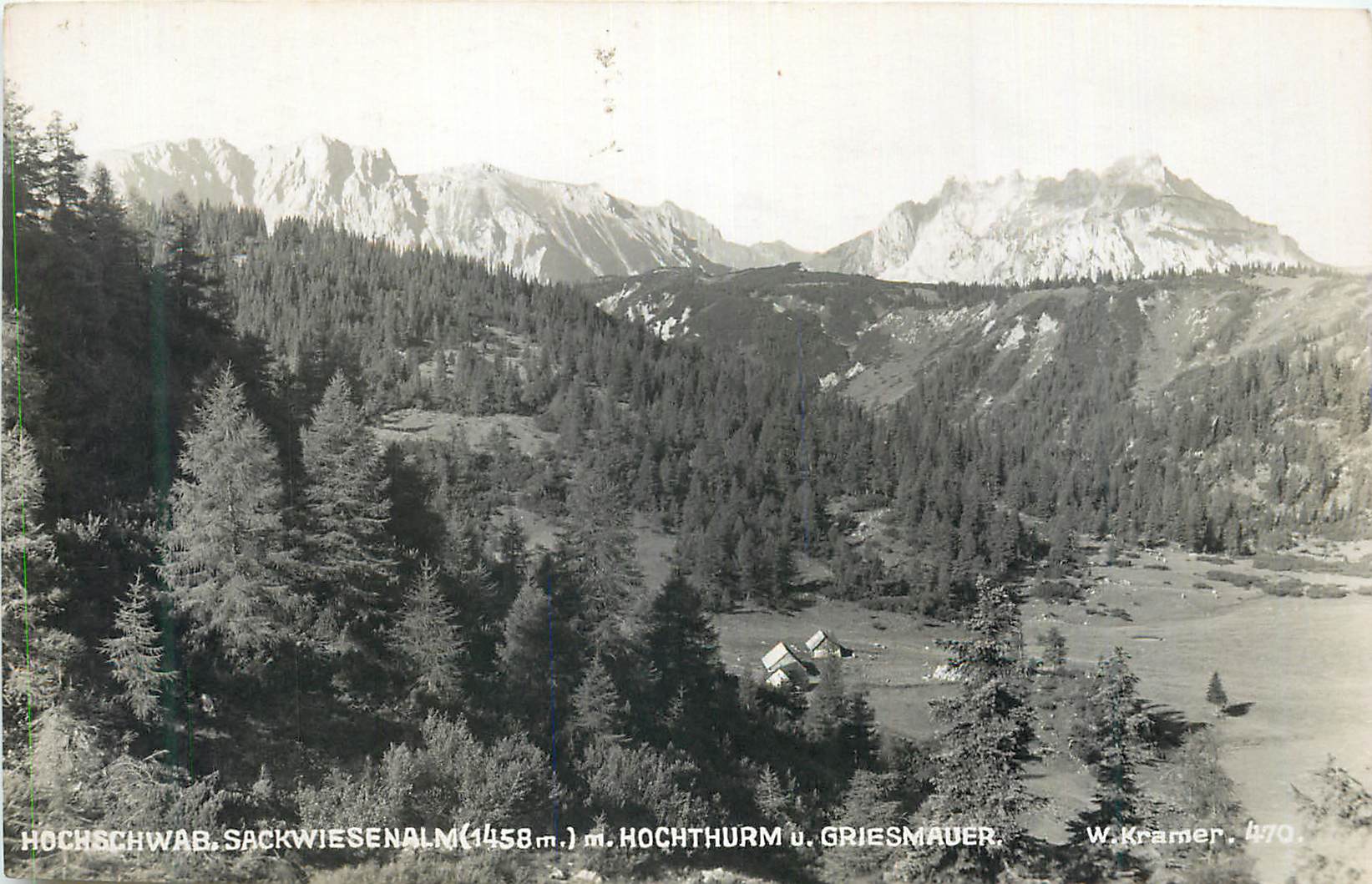 CPM Hochschwab Sackwiesenalm (1458 m) Hochthurm Griesmauer
