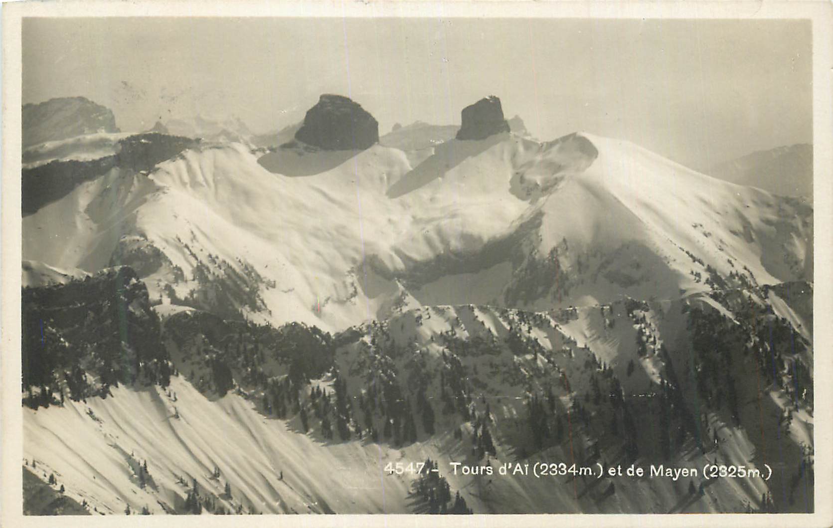 CPM Tours d'Ai (2334 m) et de Mayen (2325 m)