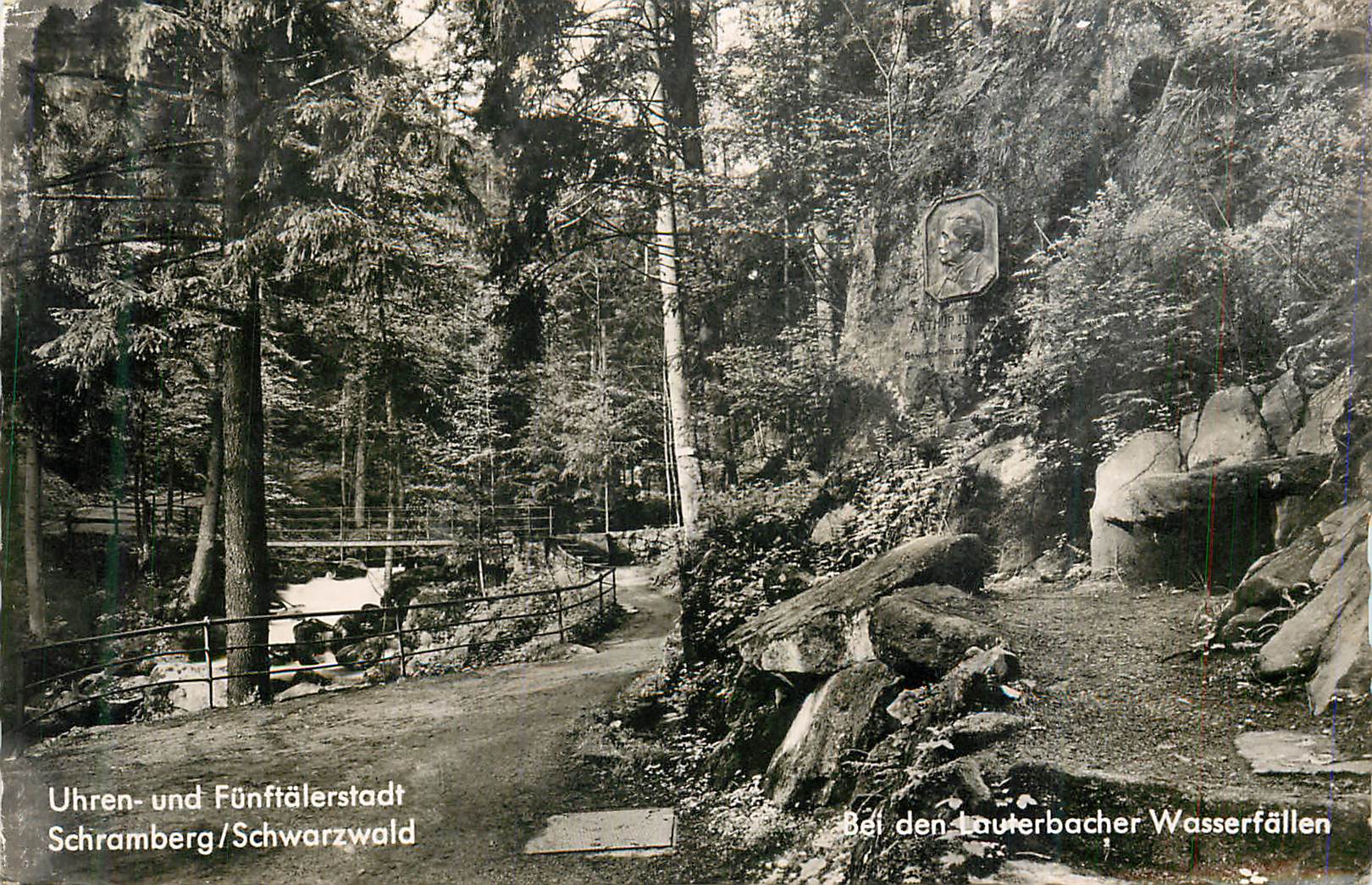 CPM Uhren und Funftalerstadt Schramberg Schwarzwald Bei den Lauterbacher Wasserfallen