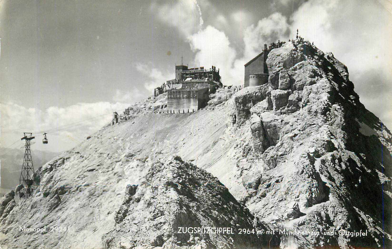 CPM Zugspitzgipfel 2964 m mit Ostgipfel