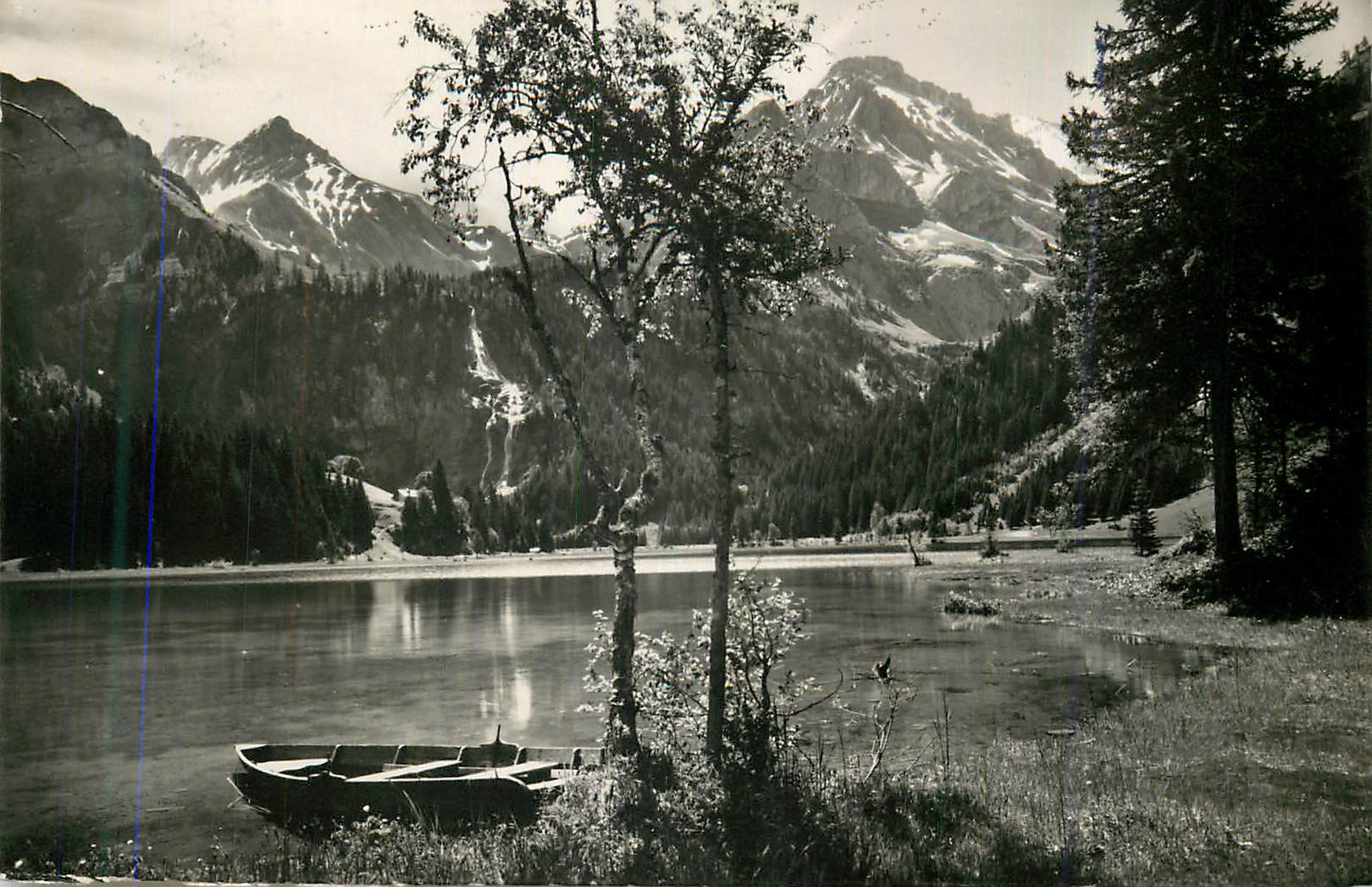 CPM Lauenensee ob Lauenen Niesenhorn u Hahnenschritthorn