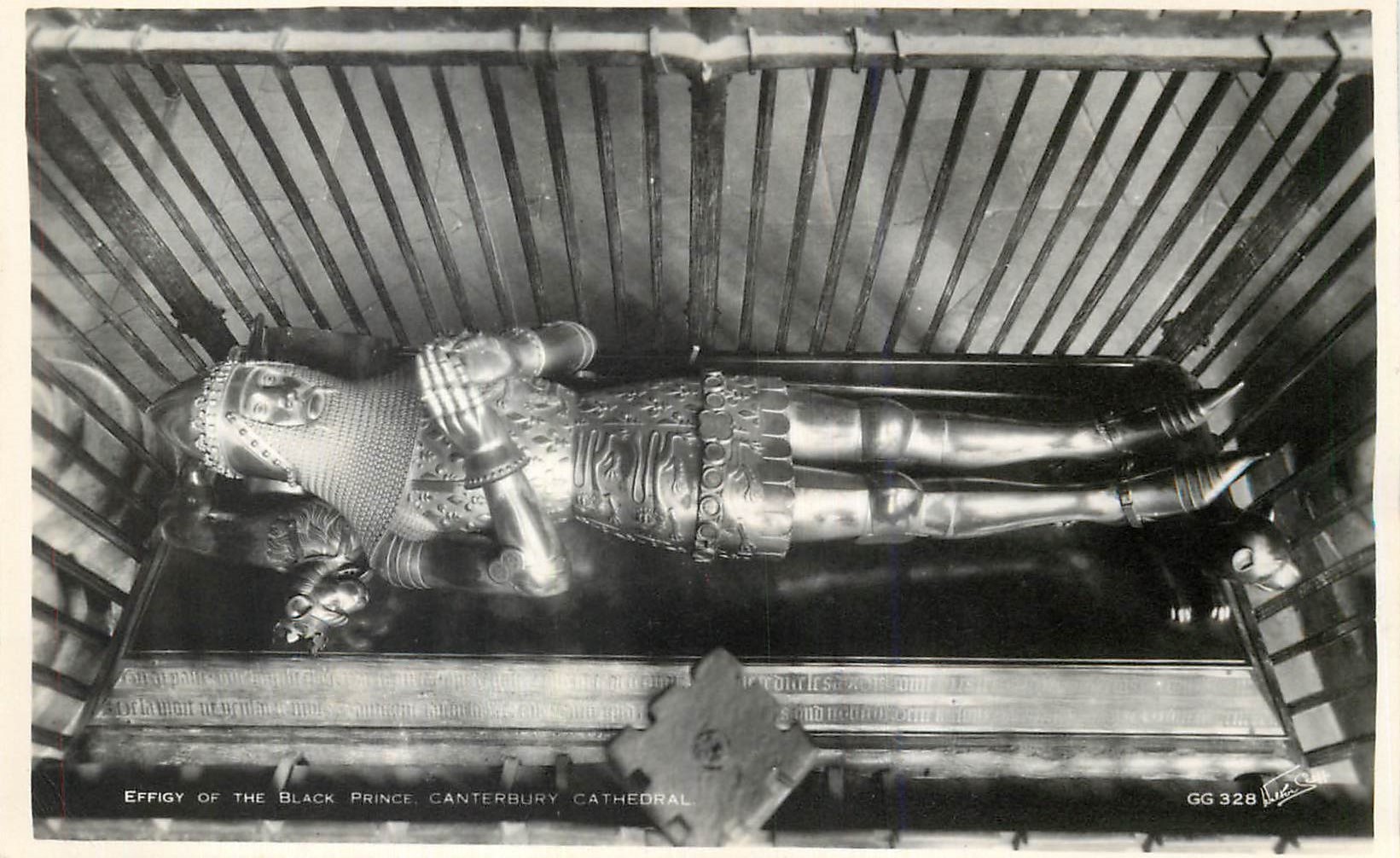 CPM Canterbury Cathedral Effigy of the Black Prince