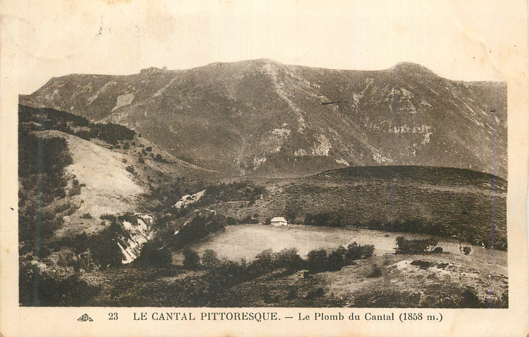 CPA Le Cantal Pittoresque Le Plamb du Cantal (1858 m)