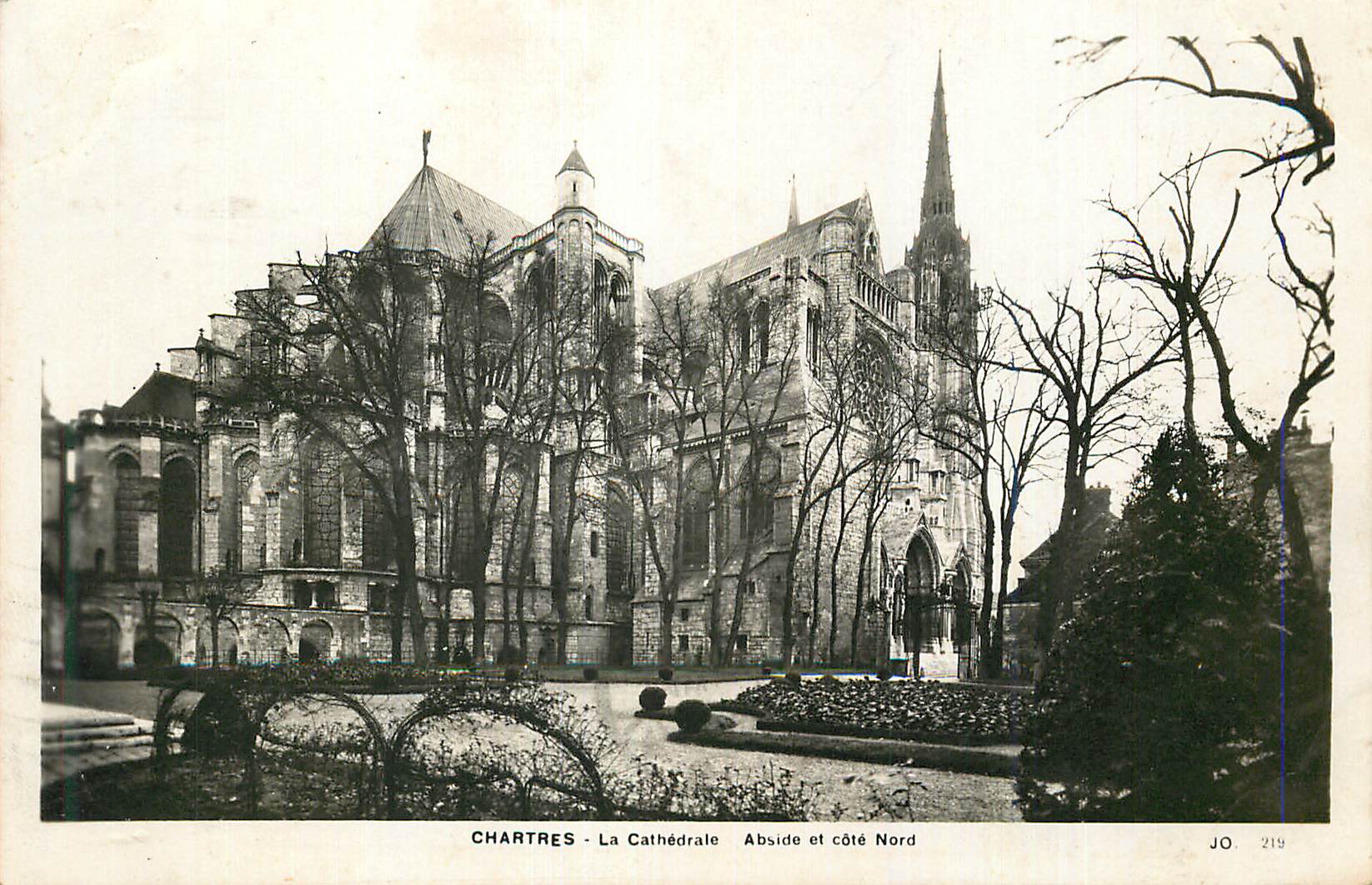CPM Chartres La Cathedrale Abside et Cote Nord