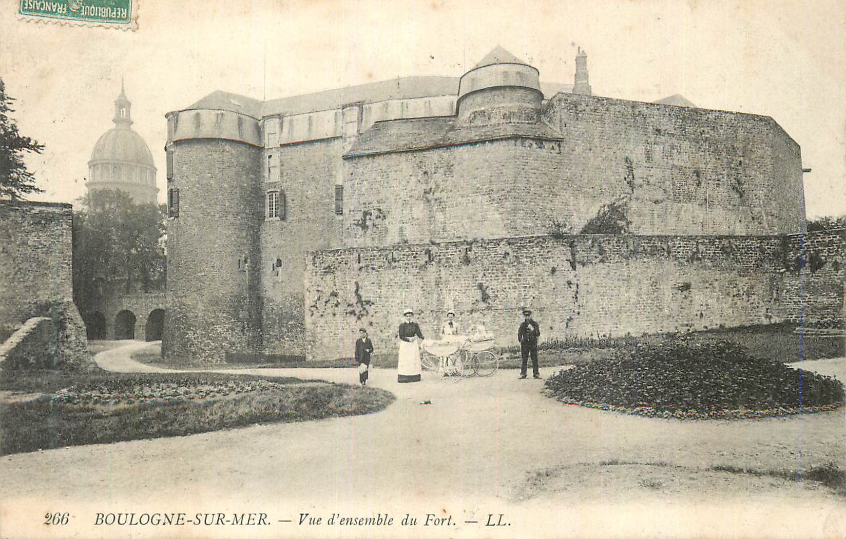 Boulogne-sur-Mer — Vue d'ensemble du Fort — LL. — N° 266