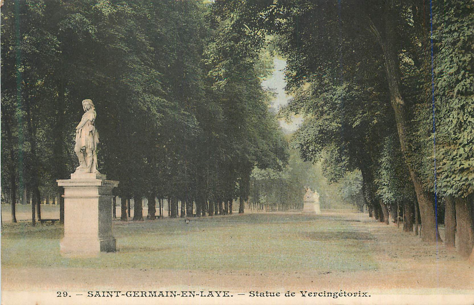 Saint-Germain-en-Laye — Statue de Vercingétorix — Éditeur non visible, n° 29