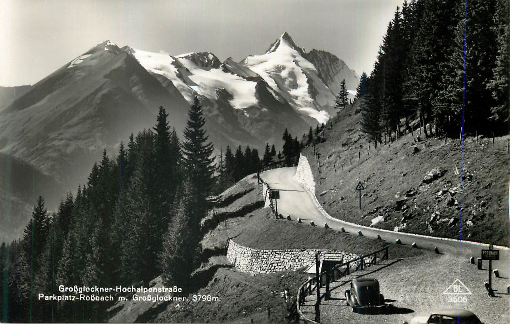 CPM Grobglockner Hochalpenstrabe Parkplatz m Grobglockner 3798 m Automobile