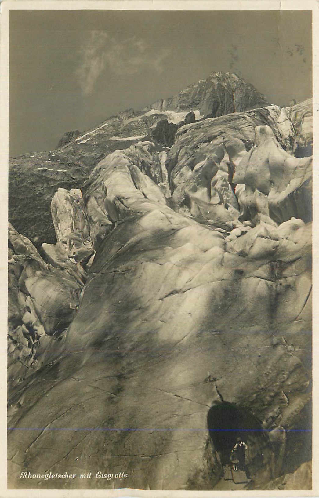 CPM Rhonegletscher mit Eisgrotte