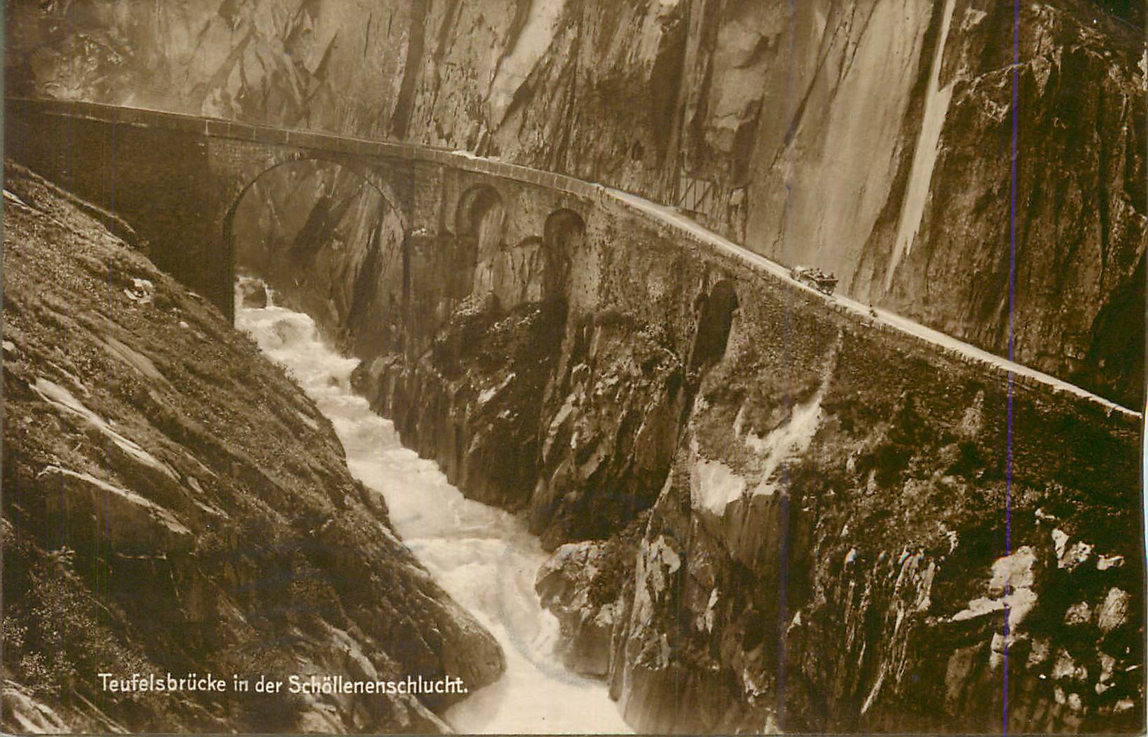 CPM Teufelsbrucke in der Schollenenschlucht