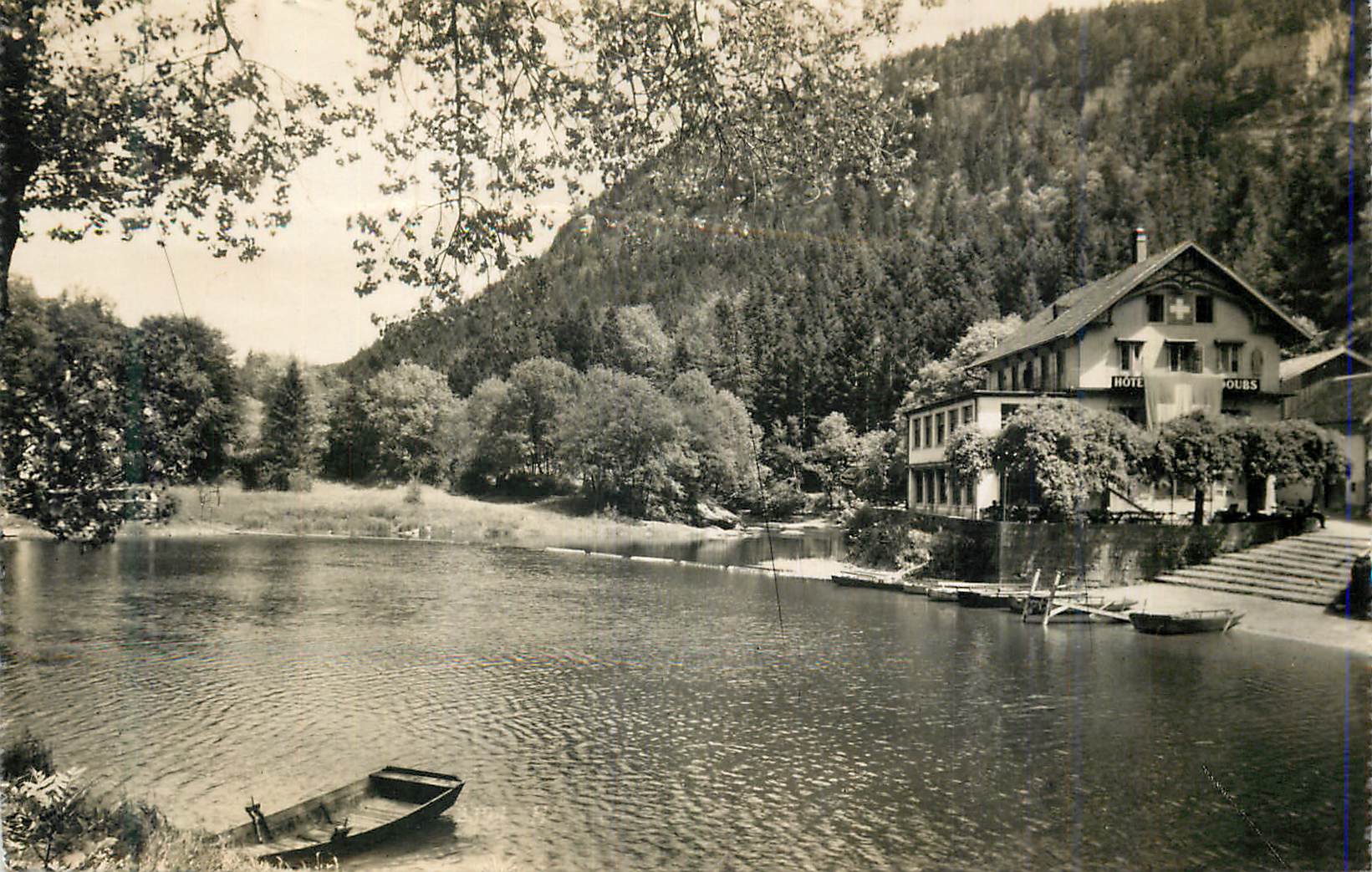 CPM Hotel du Saut du Doubs Frontiere Franco Suisse