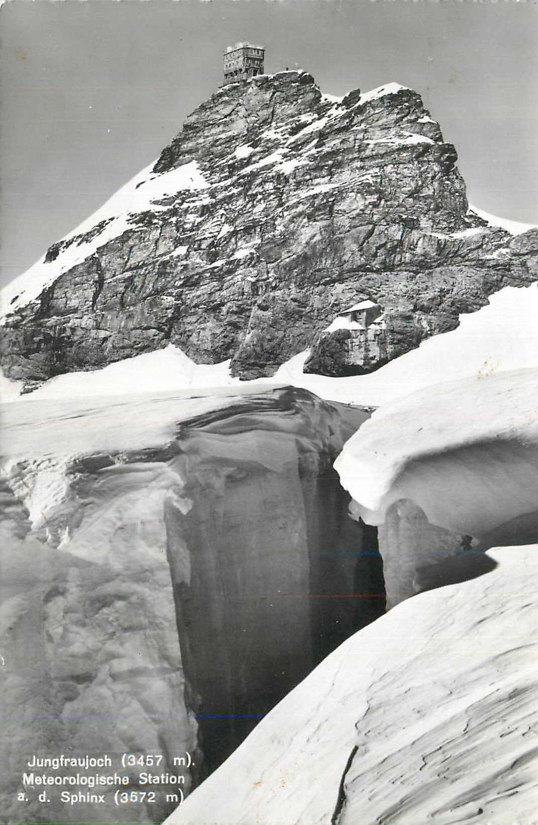 CPM Jungfraujoch (3457 m) Meteorologische Station a d Sphinx (3572 m)