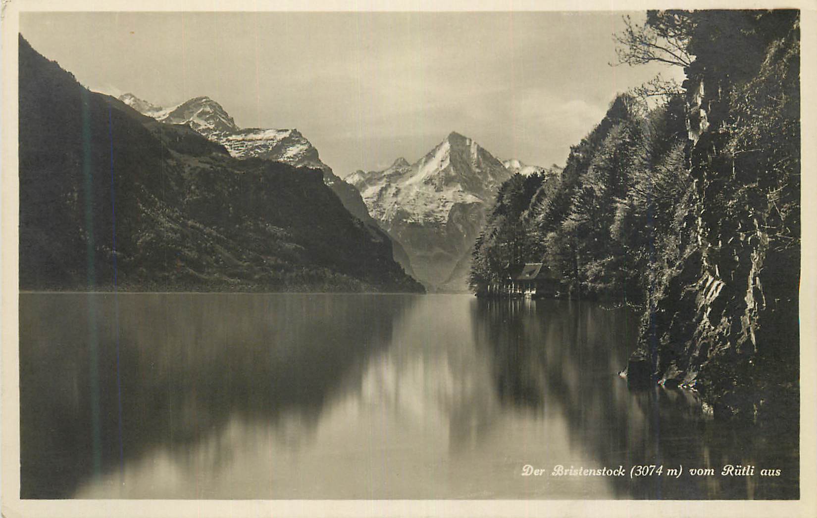 CPM Der Bristenstock (3074 m) vom Rutli aus