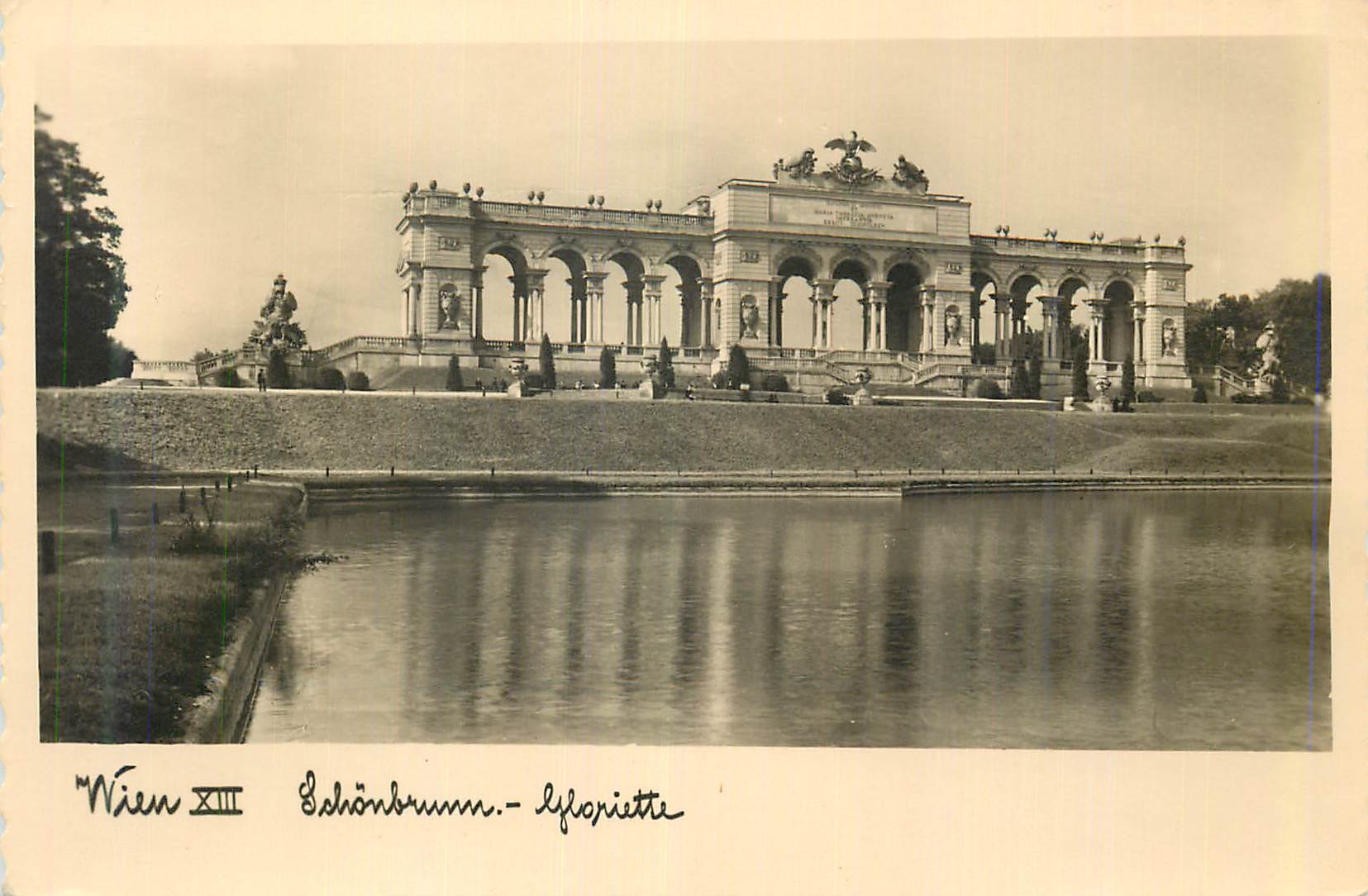 CPM Wien XIII Schonbrunn Gloriette