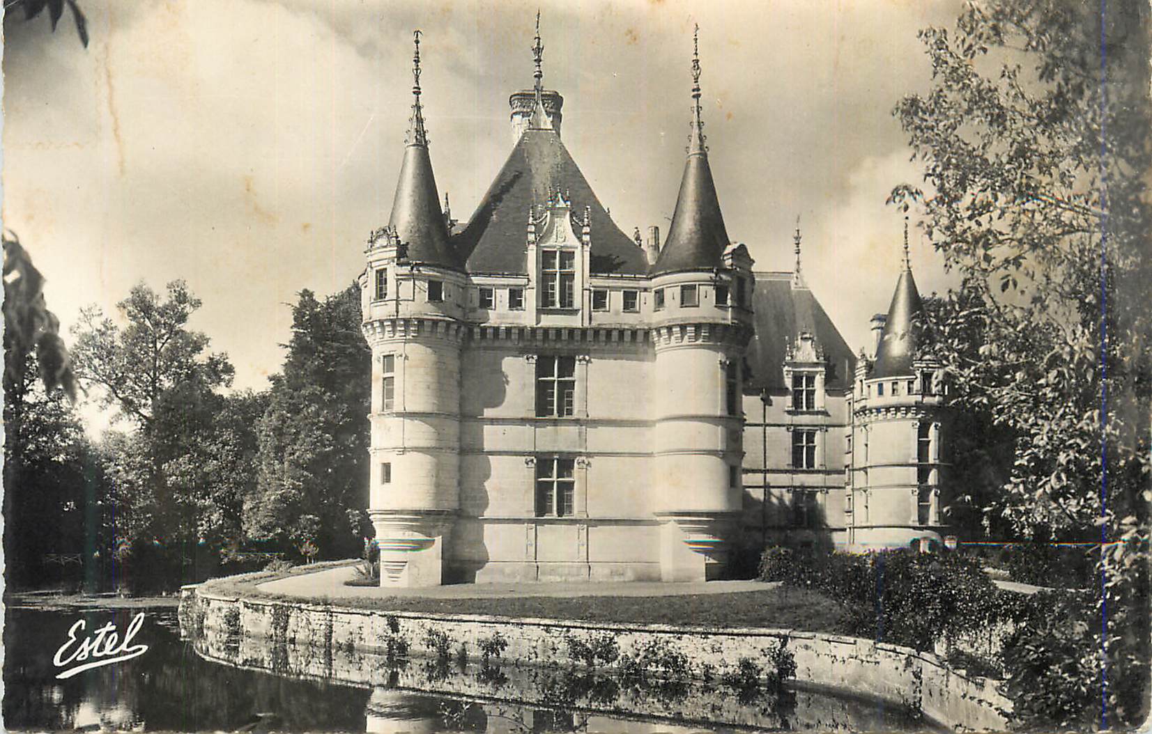 CPM Le Chateau d'Azay le Rideau Facade Orientale East Front