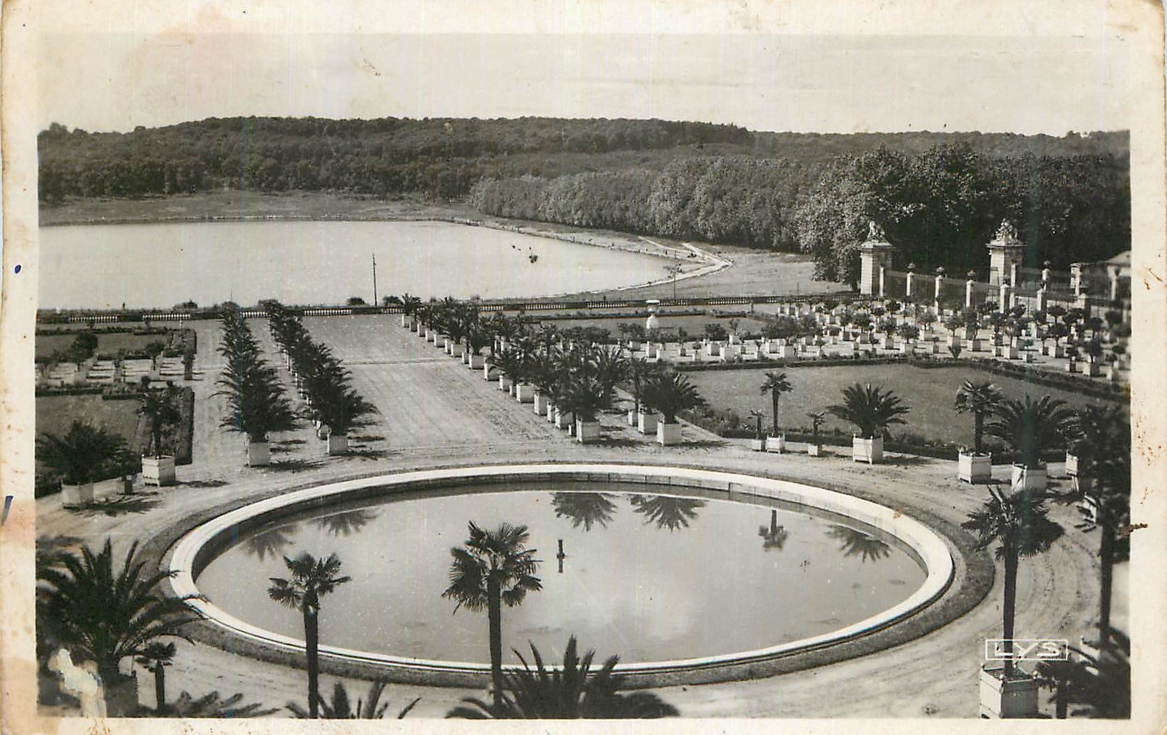 CPM Versailles L'Orangerie et Place des Suisses