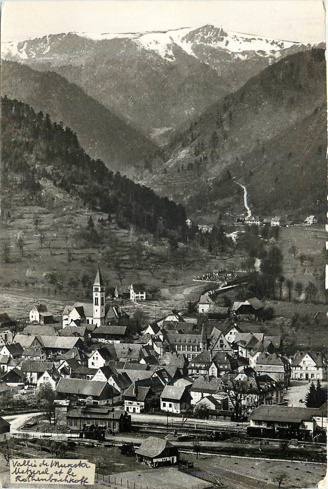 CPM Vallee du Munster (ht Rhin) Metzeral et le Rotenbachkopf