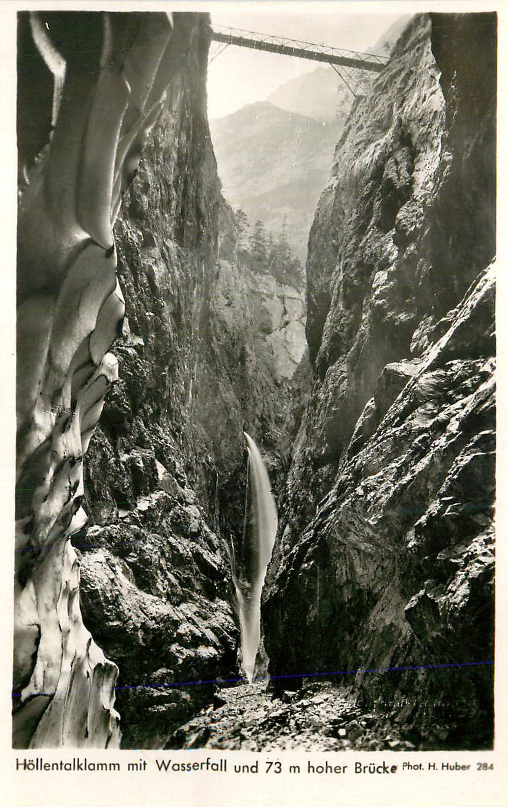 CPM Hollentalklamm mit Wasserfall und 73 m Hoher Brucke