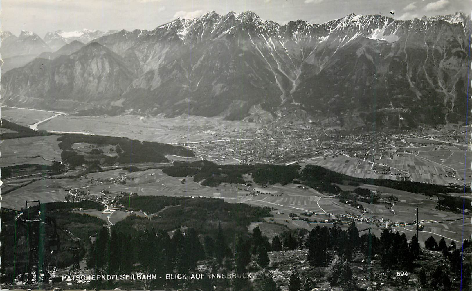 CPM Patscherkoflseilbahn Blick auf Innsbruck
