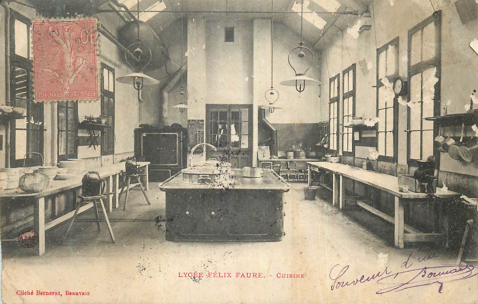 CPA Lycee Felix Faure Cuisine Beauvais