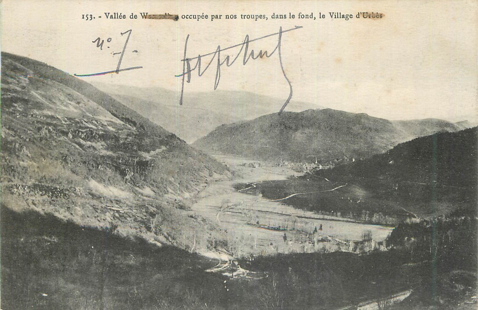 CPA La Vallee et Le Village d'Urbes