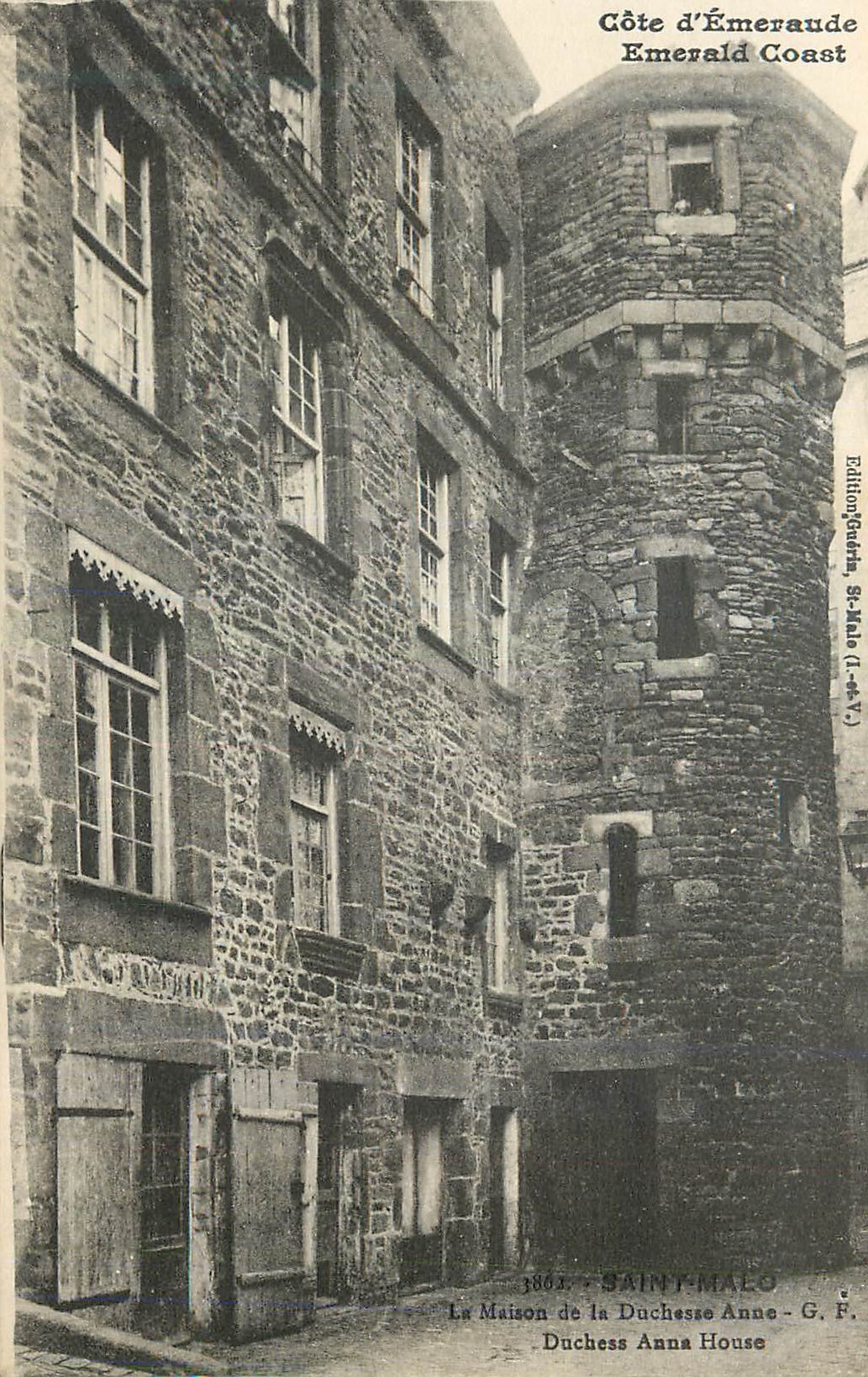 Saint-Malo — La Maison de la Duchesse Anne — G. F. éditeur