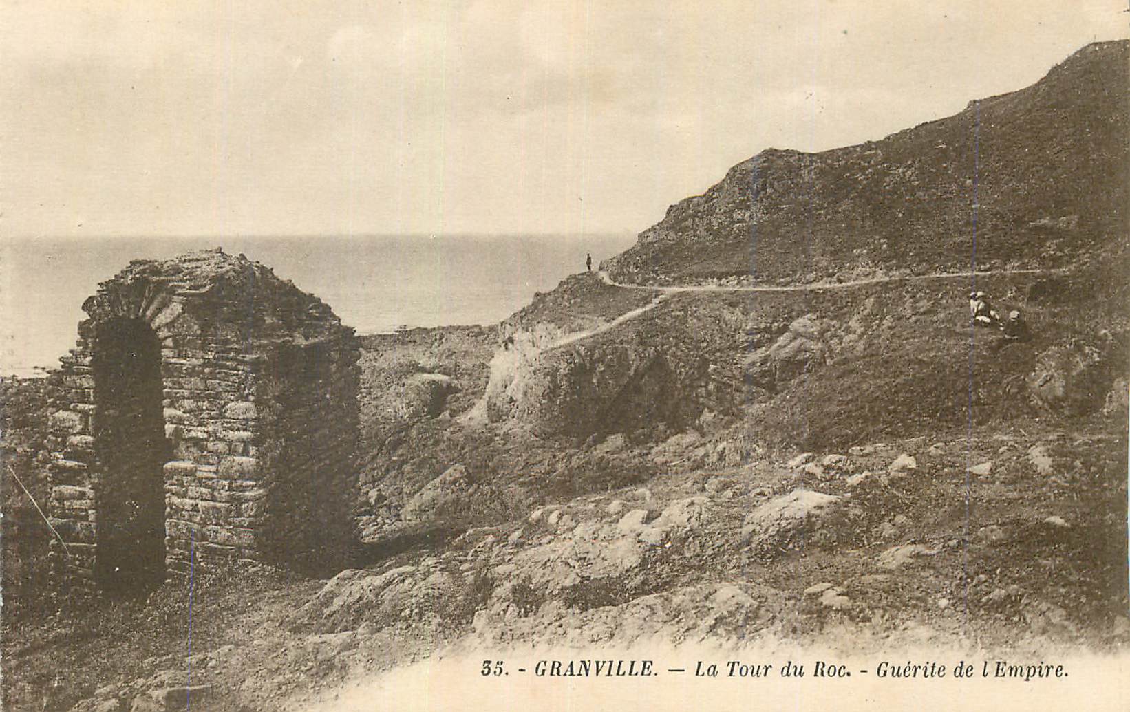 Granville — La Tour du Roc — Guérite de l'Empire
