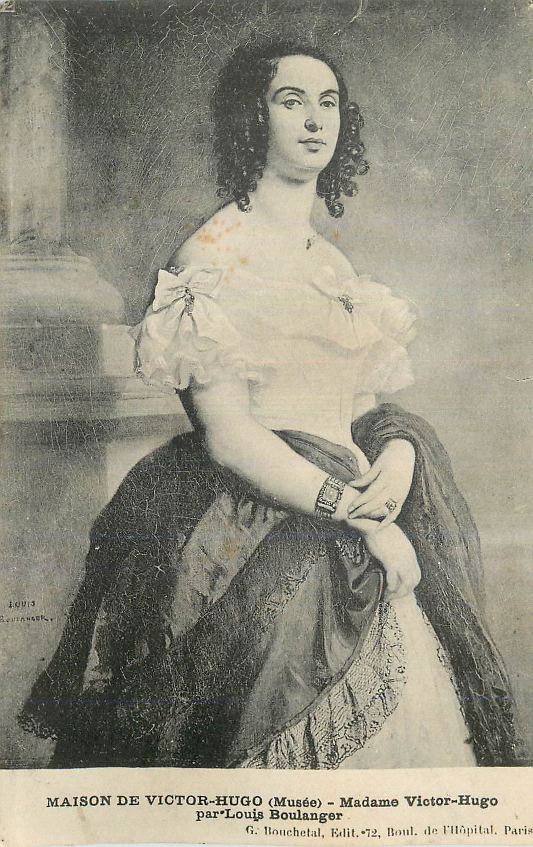 CPA Maison de Victor Hugo (Musee) Madame Victor Hugo par Louis Boulanger